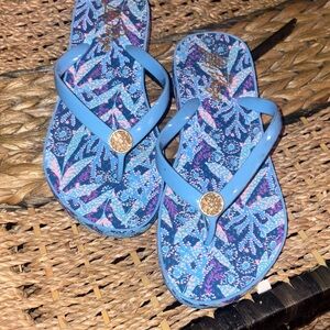 Brand New Lilly Pulitzer Flip Flops!